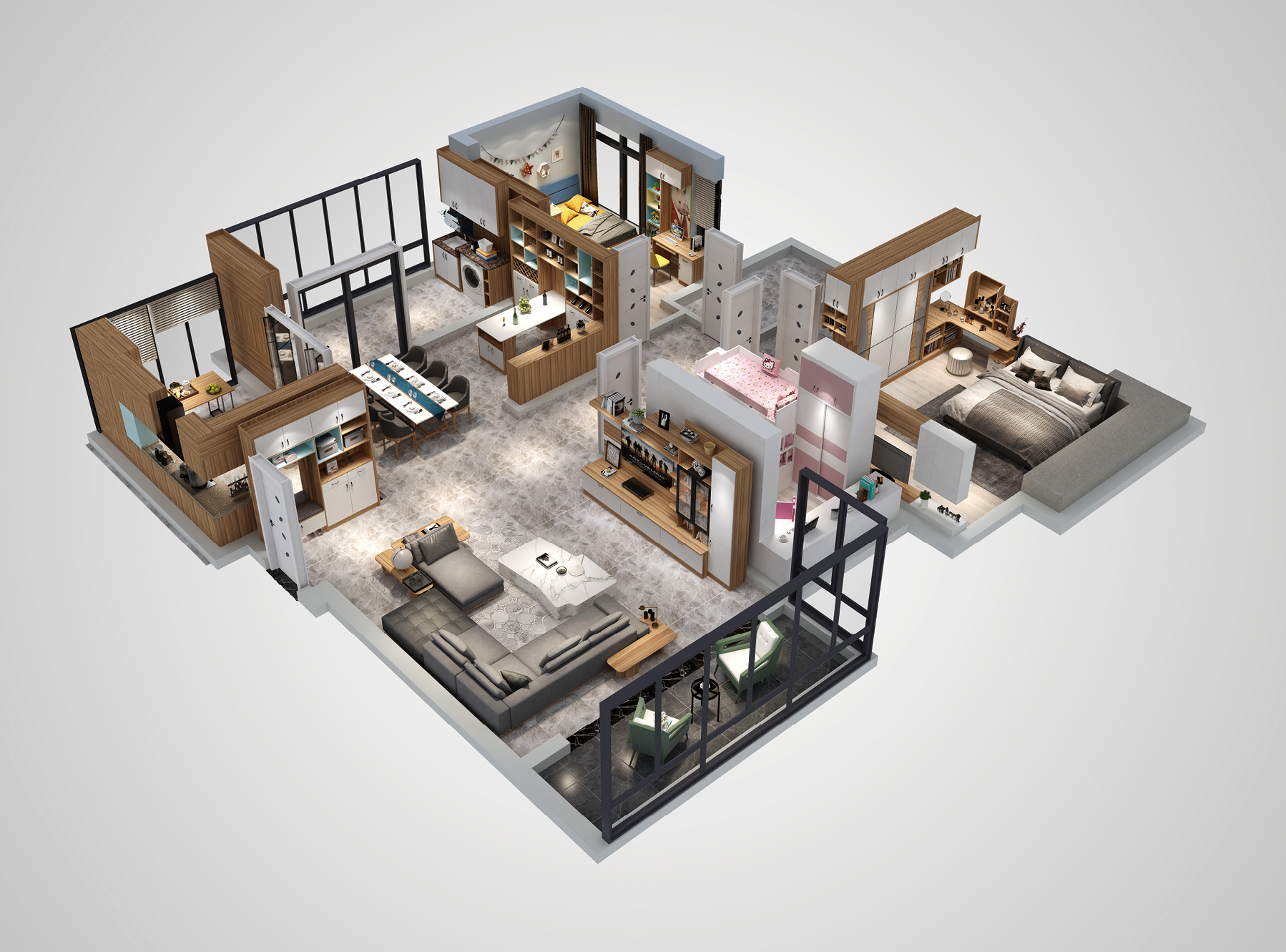 什么是全屋定制？全屋定制包括什么家具？
